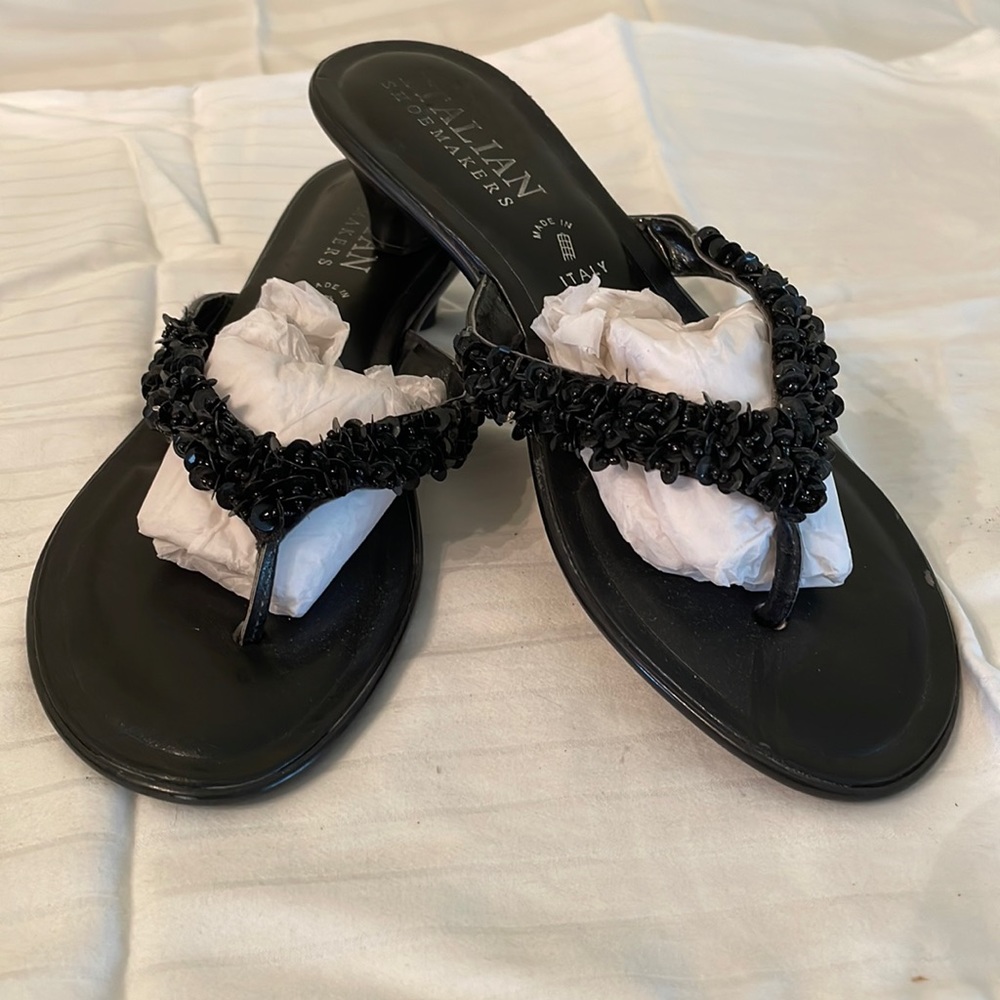 Italian Shoemaker black sandals